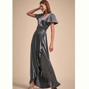 Ghost London - Silver Maxi Dress